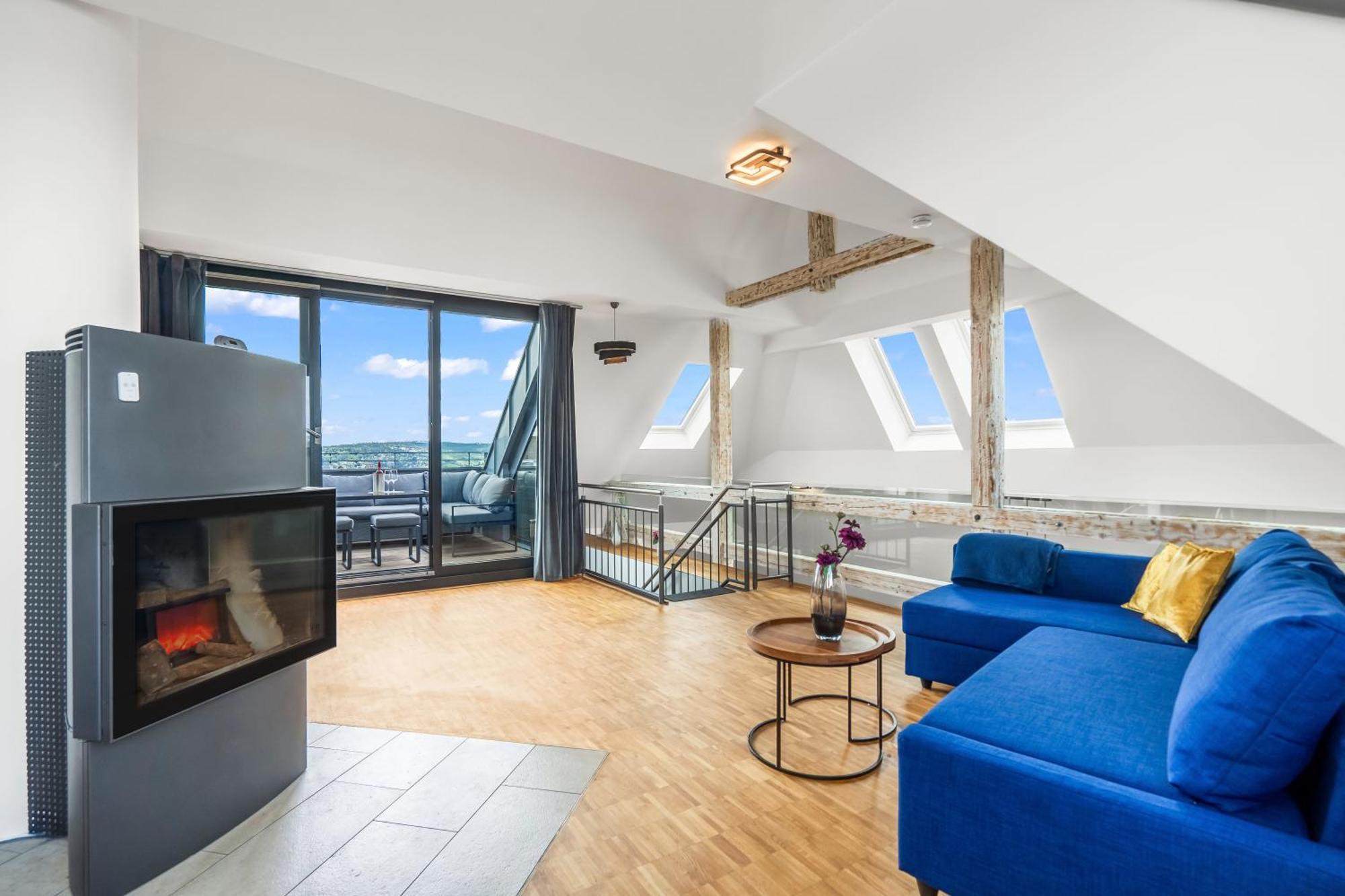 维尔茨堡Dnd Design Loft I 170Qm I Parken I Balkon I Workstation I Netflix I Kaffee I Waschmaschine I Trockner I Xbox I Ausblick公寓 外观 照片