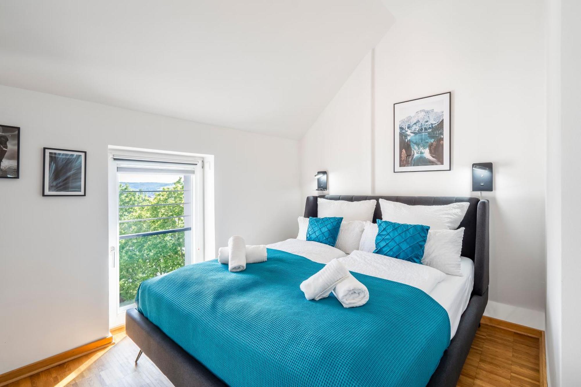 维尔茨堡Dnd Design Loft I 170Qm I Parken I Balkon I Workstation I Netflix I Kaffee I Waschmaschine I Trockner I Xbox I Ausblick公寓 外观 照片